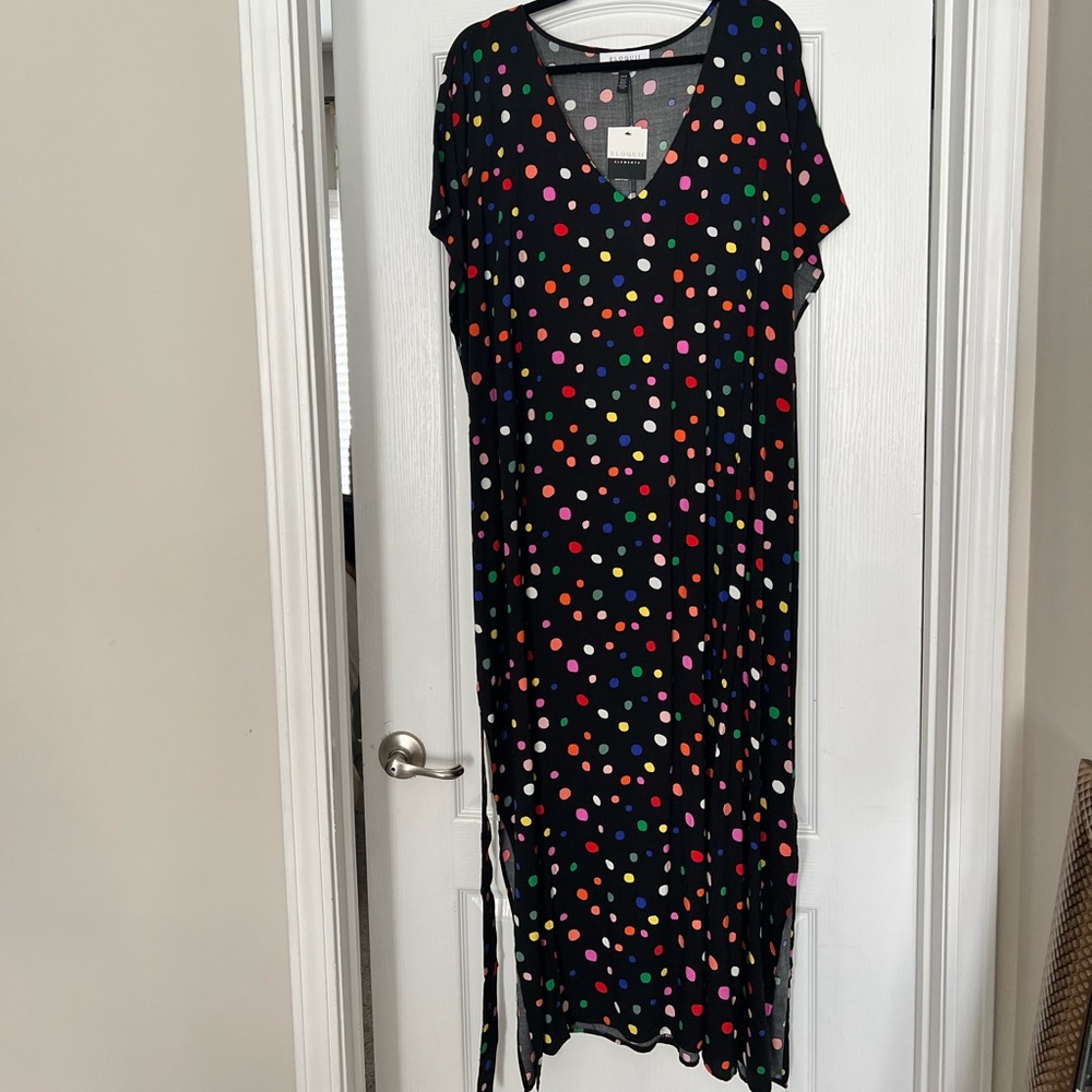 Eloquii Elements Polka dot dress